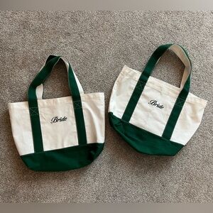 Bride tote bag